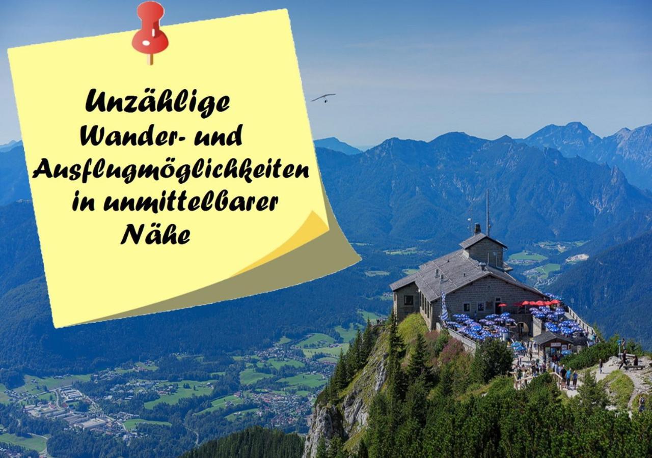 G & H Ferienwohnungen Appartement Untersberg Berchtesgaden Kültér fotó