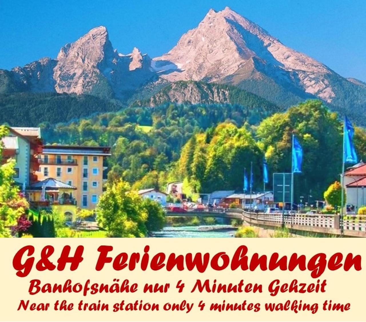G & H Ferienwohnungen Appartement Untersberg Berchtesgaden Kültér fotó